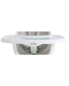 Highchair Main Tray -  Chestnut - White