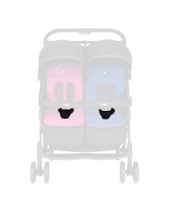 Crotch Cover - Aire Twin Stroller -  Pink/Blue - supplied individually